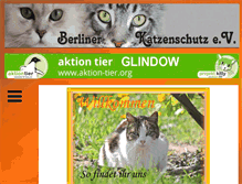 Tablet Screenshot of berliner-katzenschutz.de